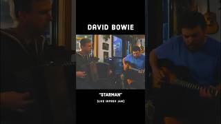 David Bowie quotStarmanquot live improvised cover [upl. by Jezreel157]