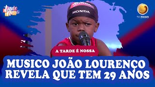 Músico João Lourenço revela que tem 29 anos  A Tarde é Nossa  TV ZIMBO [upl. by Kain]