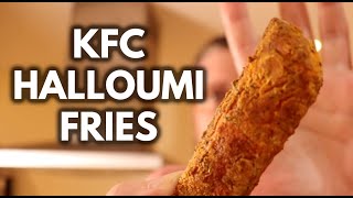 KFC Style Halloumi Fries  Air Fryer Recipe [upl. by Eylloh]