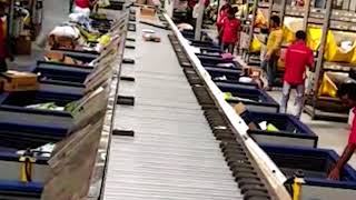 Sliding Shoe Sorter by Falcon Autotech [upl. by Lander]