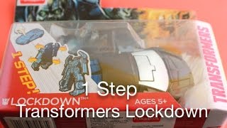 1 Step Transformers Lockdown [upl. by Lorri]