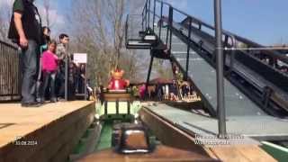 Freizeitpark Traumland auf der Bärenhöhle  Wildwasserbahn  Sonnenbühl [upl. by Bowerman]