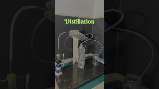 How To Make Distilled Water at home Distillation process chemistry working model science shorts [upl. by Tilford782]