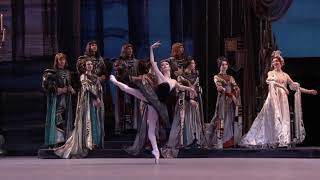 quotJezioro łabędziequot  Bolshoi Ballet Live  sezon 2021–22  fragment aktu II  Odylia i Zygfryd [upl. by Starinsky564]