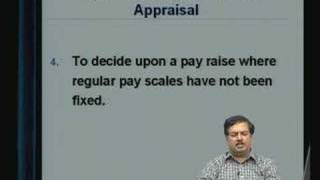 Lecture  22 Performance Appraisal 1 [upl. by Eybba]