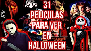 31 Películas Para Ver En Halloween especialdehalloween  PurpleThunder reviews [upl. by Steffi]