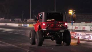 Krazy House Customs 61l Hemi JK Drag Part 2 [upl. by Marek788]