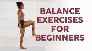 3 Simple Balance Exercises For Beginners [upl. by Onilegna]