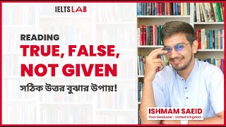 IELTS READING True False Not Given  Reading জানার আছে অনেক কিছু [upl. by Yevi122]