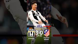 The day Ronaldo took revenge on Atletico Madrid and scores a hattrick  UCL 2019 AURA shorts [upl. by Sanalda]