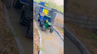 John Deere 💪power with dumper trolley 😱😱 [upl. by Aloiv]