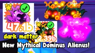 Made New Dark Matter Dominus Alienus Mythical  Pet Simulator X Roblox [upl. by Wanda]