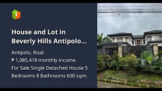 House and Lot in Beverly Hills Antipolo Rizal [upl. by Diarmuid201]