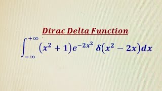 Dirac delta function integration  Part 11 [upl. by Erv]