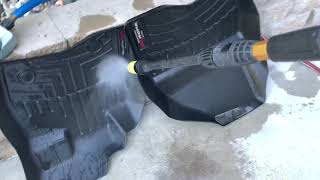 How to Clean WeatherTech Mats  Make Them Look New Again [upl. by Ahsirhcal]