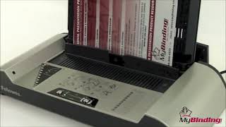 Fellowes Helios 60 Thermal Binding Machine Review [upl. by Atsirk]