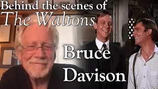 The Waltons  Bruce Davison pt 1  behind the scenes with Judy Norton [upl. by Ordnael]