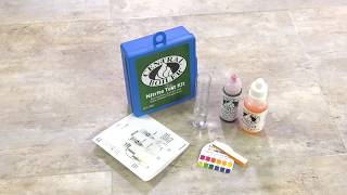 Testing Water for pH and Nitrites with Test Kit  598  Central Boiler [upl. by Romaine606]