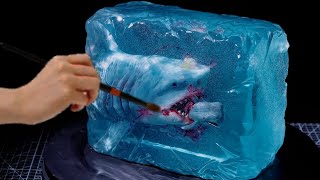 Diorama Of Frozen Megalodon Hunting [upl. by Dupuis]