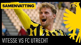 SAMENVATTING  Vitesse vs FC Utrecht ⚔️ [upl. by Nnybor]