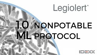 Legiolert 10 mL Nonpotable protocol [upl. by Nylorak]