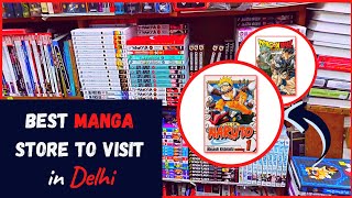 Where to buy Manga in Delhi  Visiting Manga Store  Buying Chainsaw Man Manga in India [upl. by Kcuhc]