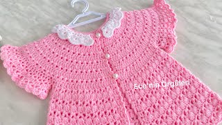 Crochet Beautiful Model Baby Set vest Tığ işi Muhteşem Model Bebek Yeleği  6 12 ay [upl. by Ardnahcal207]