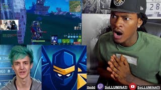 SoLLUMINATI Reaction to The Best Fortnite Player Ninja Best Plays [upl. by Loomis469]