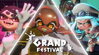 Grand Festival All Performances  Splatoon 3 [upl. by Latreese]