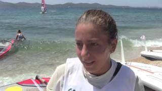 2011 ISAF Youth Worlds  Veronica Fanciulli ITA RSX Girls Gold Medallist [upl. by Haronid]