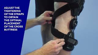 UniReliever Offloading OA Knee Brace Fitting Instructions for Clinicians [upl. by Aiekat]