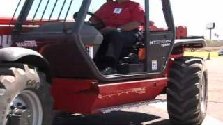 Product Review Manitou MT1745 HSL Turbo Telehandler [upl. by Drews984]