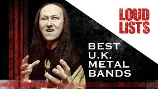 10 Greatest UK Metal Bands [upl. by Osterhus]