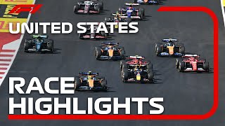 Race Highlights  2024 United States Grand Prix [upl. by Yatnoj]