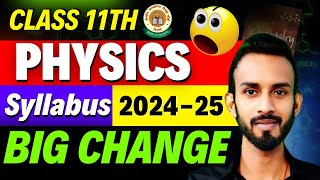 Class 11 physics syllabus 202425  Physics syllabus class 11 cbse 202425 [upl. by Anahsat]