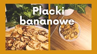 Placki bananowe  placki bez glutenu [upl. by Sydel]