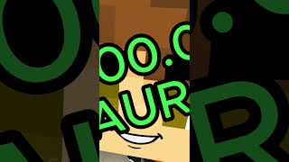 Bad Aura Moment  English or Spanish Funny Minecraft Animation shorts minecraft [upl. by Aihseket]