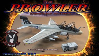 Building the Kinetic 148 Scale EA6B Prowler Electronic Warfare Aircraft [upl. by Lapointe]