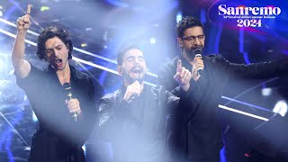 Sanremo 2024  Il Volo canta quotCapolavoroquot [upl. by Leonidas]