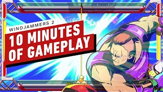 Windjammers 2 10 Minutes of Gameplay [upl. by Evoy]