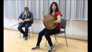 Uilleann Pipes and Bodhrán [upl. by Leihcim]