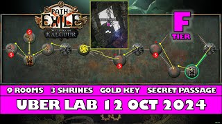 PoE 325  Uber Lab Layout  12 October 2024 [upl. by Namilus396]