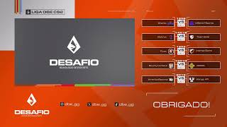 Desafio Brasileiro de Esports  LIGA CS2  Rodada 3 [upl. by Aspia]