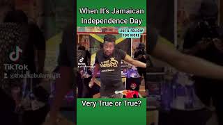 How are you celebrating Jamaican Independence Day JamaicanIndependenceDay Jamaica BeenieMan [upl. by Aronal784]