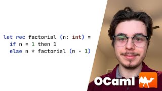 Introduction Setup Syntax Control Structures and Basic Functions  Programming with OCaml 1 [upl. by Rothberg702]