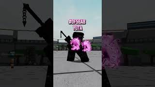 HEROES BATTLEGROUNDS COLOR CODES JJK THEME roblox shorts tsb jjk jujutsukaisen robloxedit [upl. by Stutzman122]