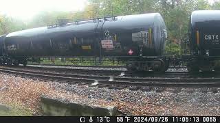 240929 South Facing Backyard Railcam [upl. by Eeb151]