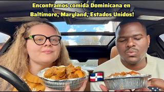 Encontramos comida Dominicana en Baltimore Maryland Estados Unidos [upl. by Turnheim]