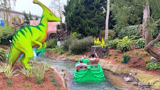 LEGO Dinosaur Boat Ride  2 NEW Rides  Dino Valley at Legoland California [upl. by Kaleena]