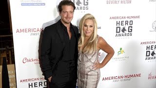 Adrienne Maloof and Jacob Busch 7th Annual quotHero Dog Awardsquot Red Carpet [upl. by Eisle234]